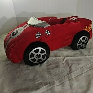 Racecar Driver Costume Stuffed with Felt Helmet